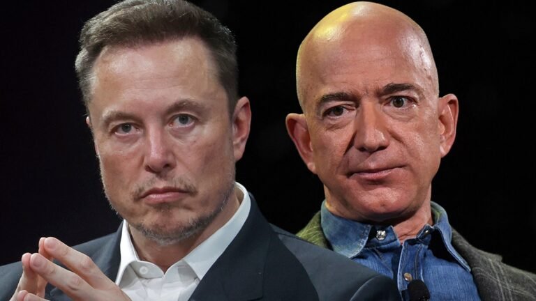 Elon Musk hekelt Jeff Bezos omdat hij zou hebben gezegd dat Trump de verkiezingen zou verliezen