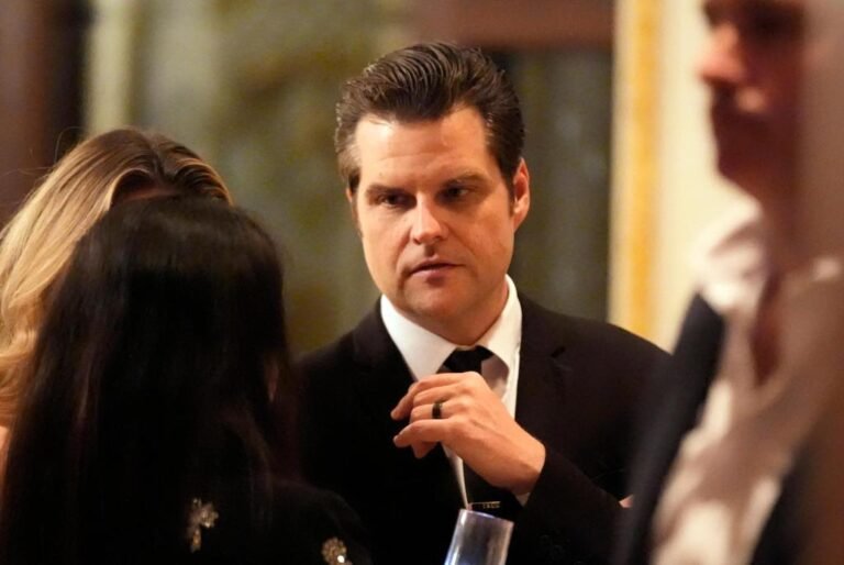 Matt Gaetz trekt zijn benoeming tot procureur-generaal in de VS in – The Mercury News